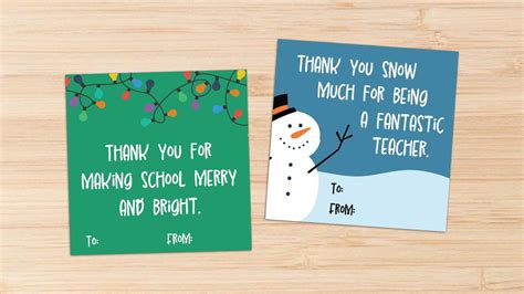 19 Free Printable Teacher Thank-You Cards