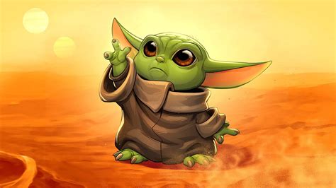 Grogu (Baby Yoda) — Patrick Brown Art