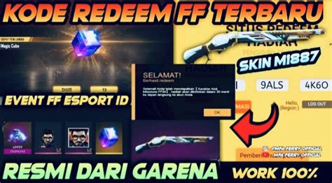 Ikutan Yuk Klaim Kode Redeem Ff Terbaru Buat Hari Ini Oktober