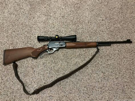 Marlin 308MX Lever Action Rifle 308 Express 22 W Nikon 3 9x40 Scope