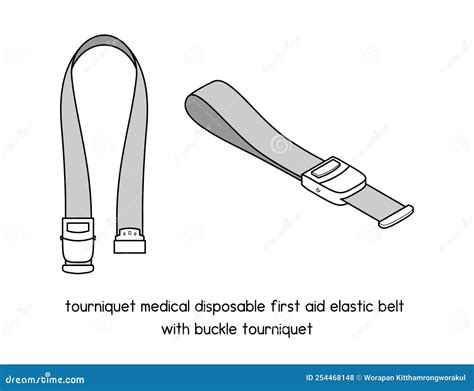 Tourniquet Medical Disposable First Aid Elastic Belt With Buckle ...