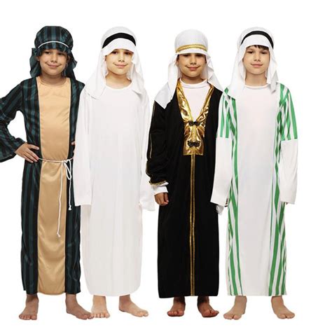 Halloween Cosplay Costume Childrens Cosplay Costumes Arab Prince Dress