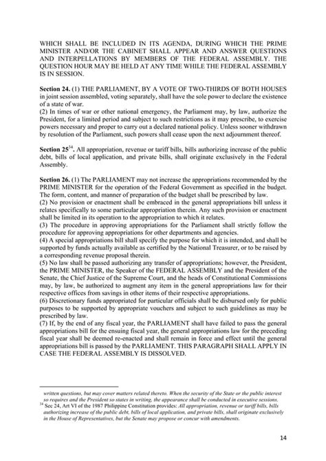 Pdp Laban Proposed Constitution Of The Federal Republic Of The