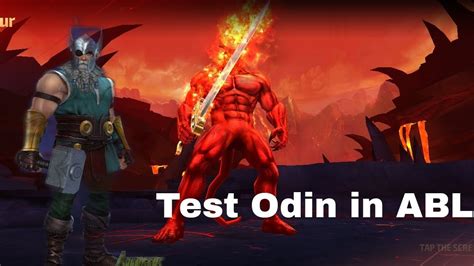 TEST Odin In ABL Marvel Futuer Fight YouTube