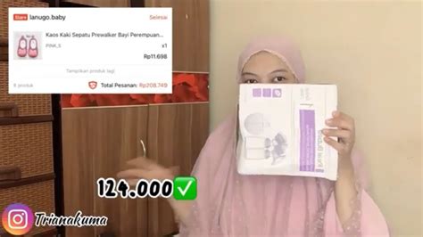 Nyicil Perlengkapan Bayi Baru Lahir Shopee Haul Pompa Asi Dll