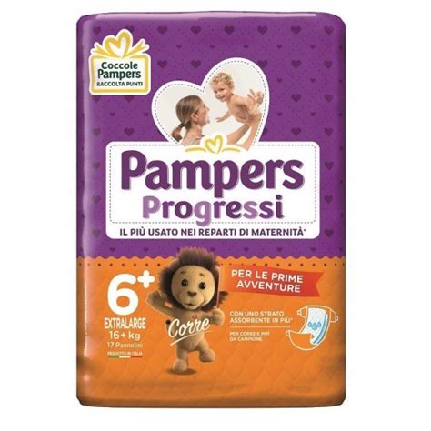 PAMPERS BABY DRY PANNOLINI 6 XL