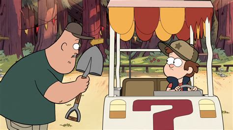 Image S1e1 Soos With Shovelpng Gravity Falls Wiki Fandom Powered