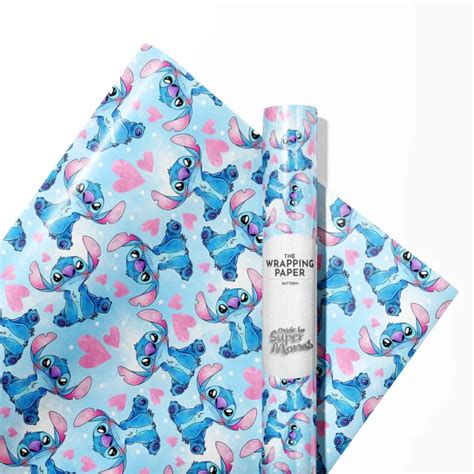 Lilo Stitch Wrapping Paper PimpYourWorld