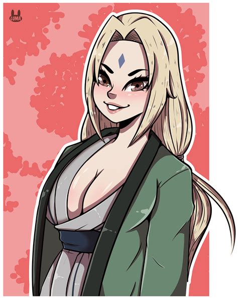 Tsunade Senju Anime Portrait Pngpix