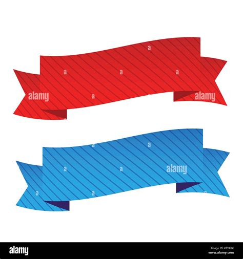 Cinta Blanca Y Azul Roja Im Genes Vectoriales De Stock Alamy