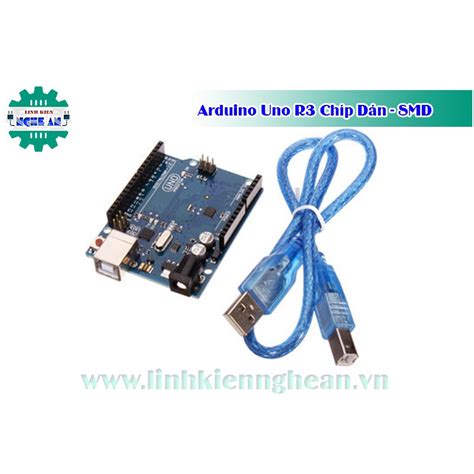 Arduino Uno R3 Chíp Dán Smd Shopee Việt Nam