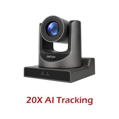 SMTAV AI Tracking NDIHX Ptz Camera 20x 30x Video Conference Camera With