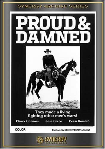 The Proud And Damned Starring Chuck Connors On Dvd Dvd Lady