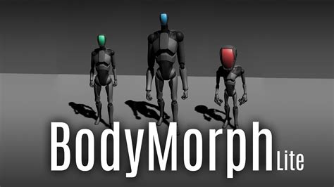 Hey I Ve Released Bodymorph Want To Check It Out R Unity3d