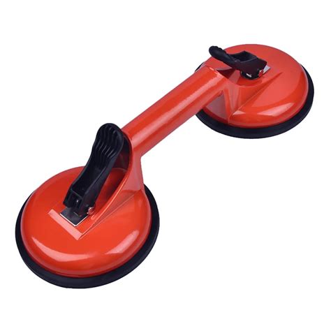 Thick Aluminum Alloy Glass Suction Cup Double Claw Round Sucker For Car