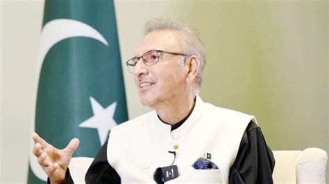 President Alvi Calls For Unity As Pakistan Celebrates Th Independence