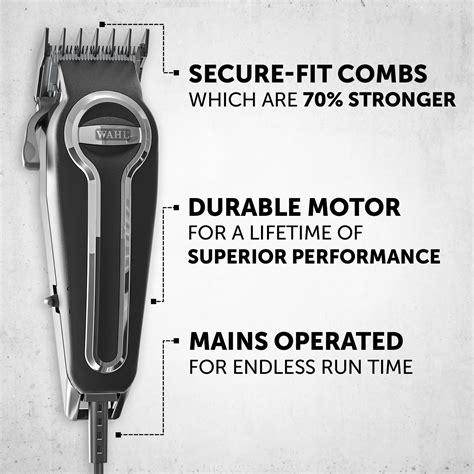 Wahl Elite Pro Haircutting Kit Best Clipper Kit For Home Haircuts