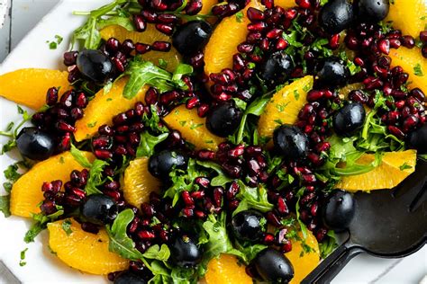 Spanish Orange And Pomegranate Salad Mrs Joness Kitchen