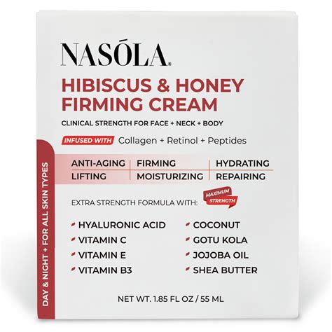 Hibiscus And Honey Firming Cream Natural Skin Tightening