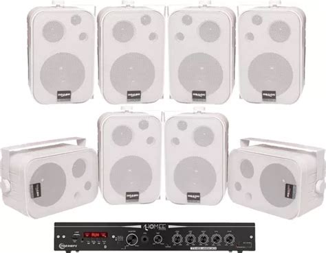 Kit De Sonido Ambiental Taramps Ths Bt Cajas Sp Color