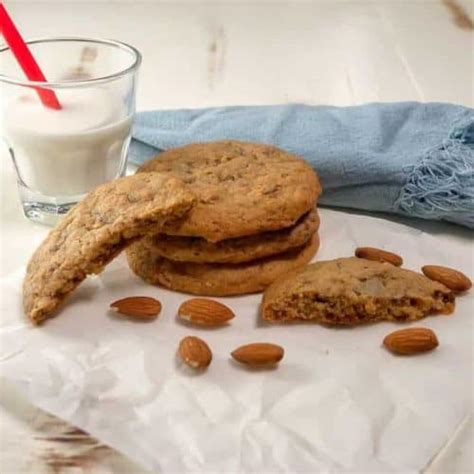 Almond Toffee Cookies Pudge Factor