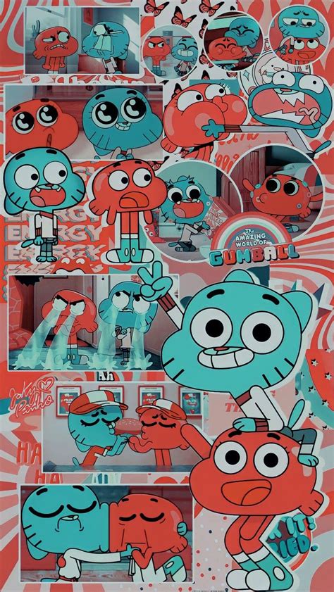 Gumball E Darwin Watterson Wallpaper Poster Tasar Mlar Disney