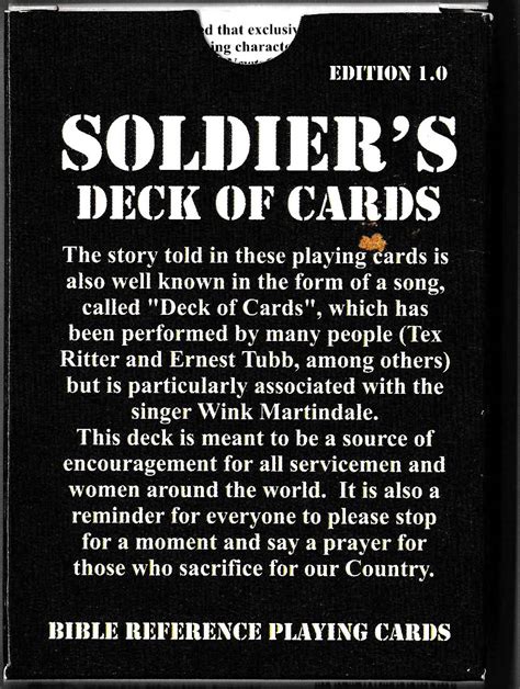 Soldiers Deck Of Cards — The World Of Playing Cards