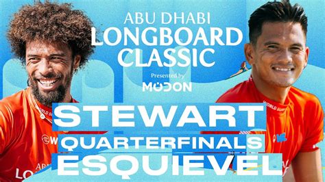 Kaniela Stewart Vs Rogelio Jr Esquievel Abu Dhabi Longboard Classic