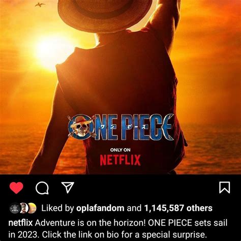 ONE PIECE NETFLIX FAN On Twitter Over A Million Likes For The One