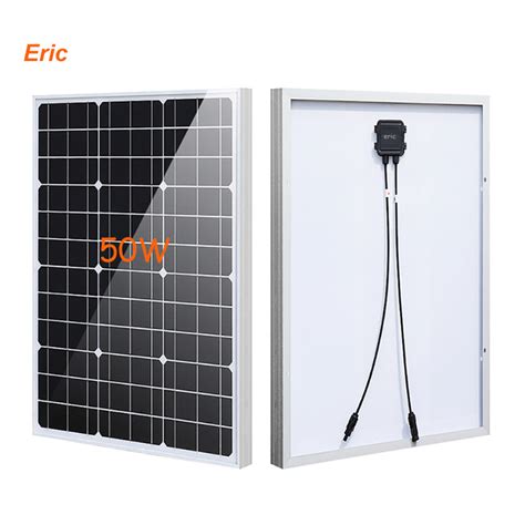 Mono Photovoltaic 50W Cells Poly Monocrystalline Photovoltaic Cell