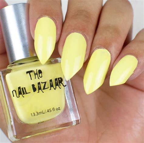 Yellow Summer Nail Polish In 2020 Summer Nail Polish Yellow Nail Polish Yellow Nails