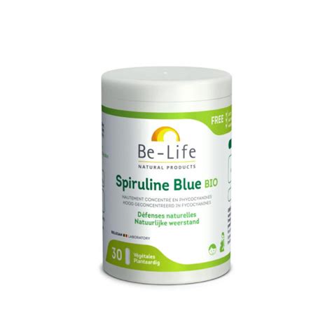 Blauwe Spirulina Van Be Life 30 Capsules Voordelig Kopen Vitaalhuis