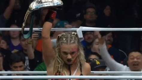 Julia Hart Wins TBS Championship At AEW Full Gear