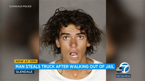 Man Suspected Of Stealing Flatbed Truck Outside Glendale Jail Arrested