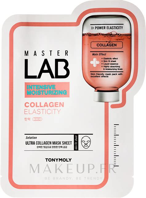 Masque tissu au collagène pour visage Tony Moly Master Lab Intensive