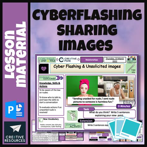 Cre8tive Resources Cyber Flashing And Unsolicited Images