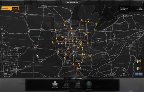 Midwest Expansion v0.166 Mod - ATS Mod | American Truck Simulator Mod