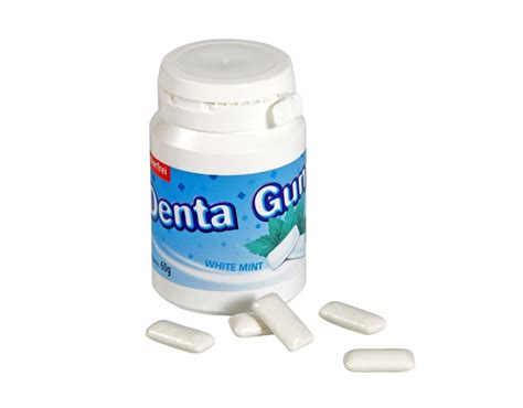 Denta Gum White Mint In Dose Jetzt Online Bestellen Bei Wohlgemuth