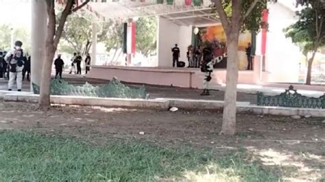 Atacan Con Un Dron Explosivo En El Centro De La Ruana Michoac N Video