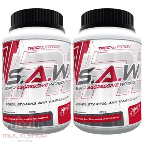 Trec Nutrition S A W G Super Anabolic Pre Workout Muskelaufbau