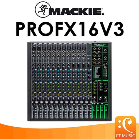 Mackie Profx V Analog Mixer Pro Fx V Profx V