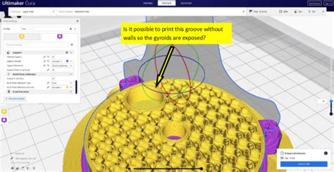 Exposed Gyroid Infill UltiMaker Cura UltiMaker Community Of 3D