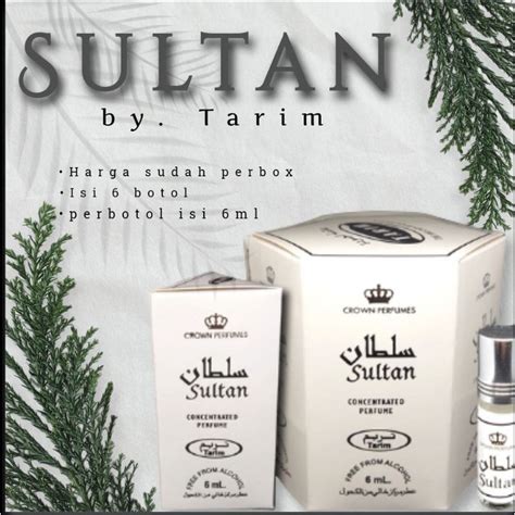 Jual SULTAN BY TARIM PARFUM ISI 6 BOTOL Shopee Indonesia