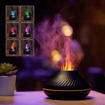 Kinscoter Volcano Flame Aroma Diffuser Essential Oil 130ml Scent