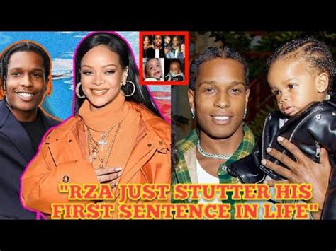 RIHANNA AND ASAP ROCKY DISPLAYS HAPPY EMOTIONS AS THEY HEARD RZA