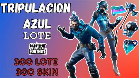 Fortnite Lote Tripulacion Azul Barato 600 Pavos Skin 300 Vbucks Ahorra 1600 Monedas V Youtube