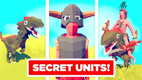 How To Unlock Secret Units In Totally Accurate Battle Simulator