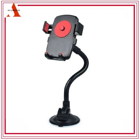 Suporte Celular Gps Carro Veicular Articulado Trava Aut Shopee Brasil