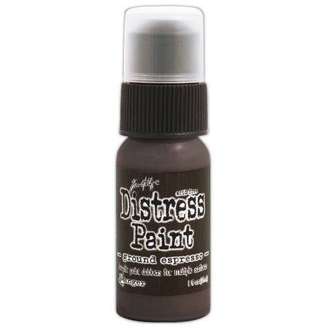 Tim Holtz Distress Paint Dabber 1oz Ground Espresso 789541043638