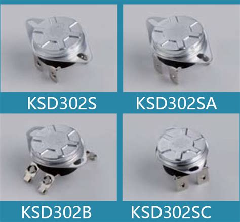 Ksd302 Thermostat Temperature Control Switch Bimetal Thermal Protector